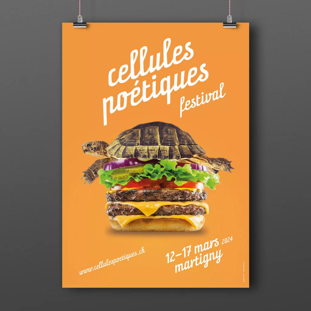Cellules poétiques - affiche festival 2024