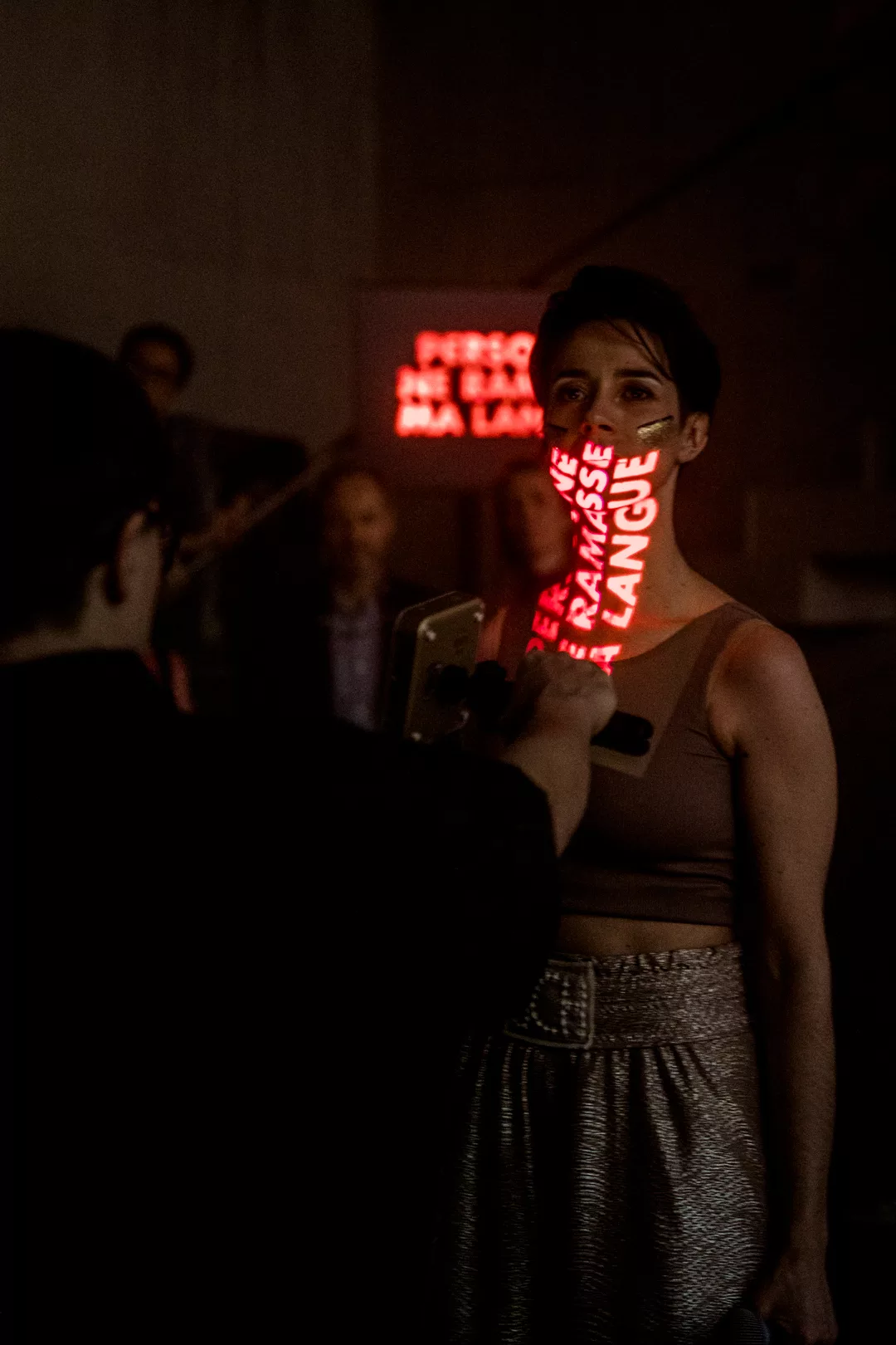 Cellules poétiques - Personne ne ramasse ma langue © Vladimir Pazzotzi